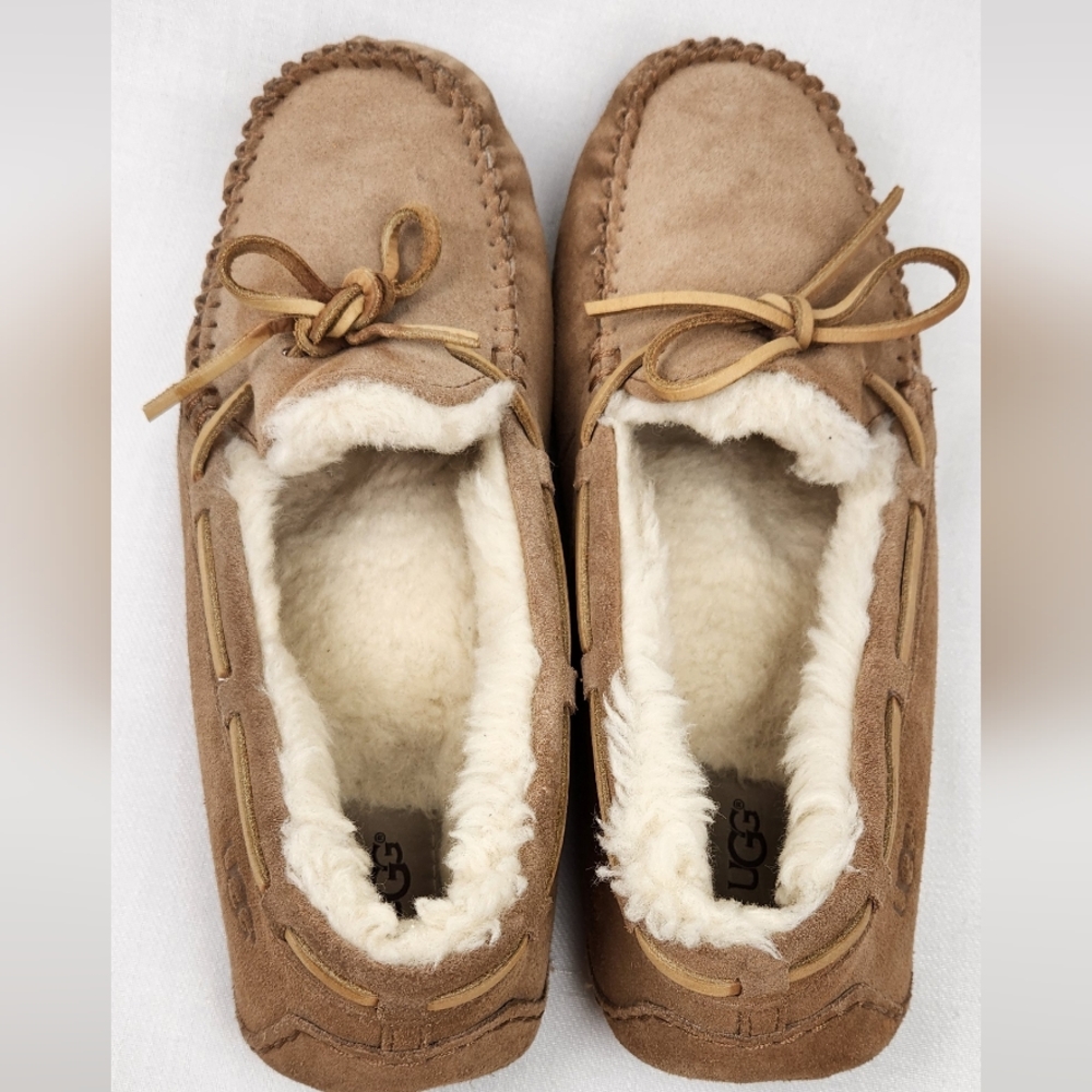 Ugg Australia Olsen Leather Slippers - Picture 6 of 10